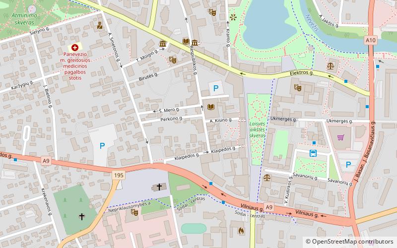 Panevėžio miesto dailės galerija location map
