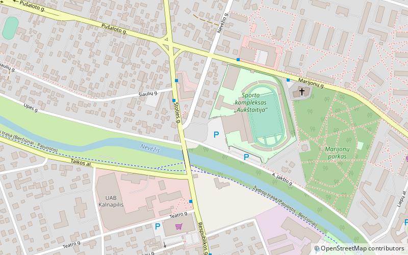 Sports Palace Aukštaitija location map