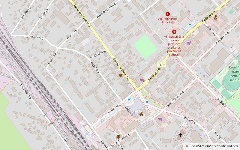 Radviliškio rajono savivaldybės viešoji biblioteka location map