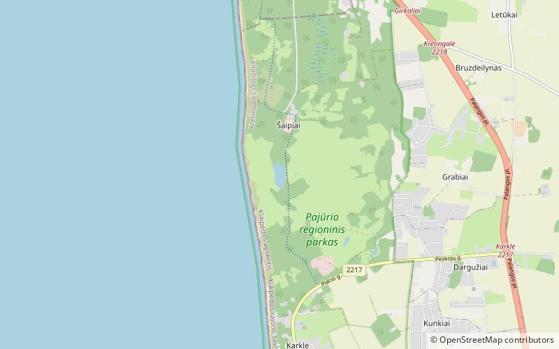 plocis seaside regional park location map