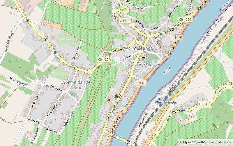 Wormeldingen location map