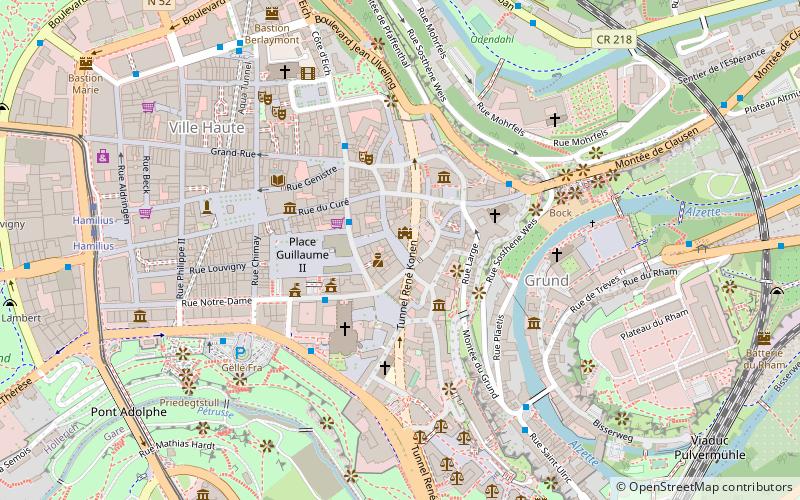 krautmaart luxembourg location map