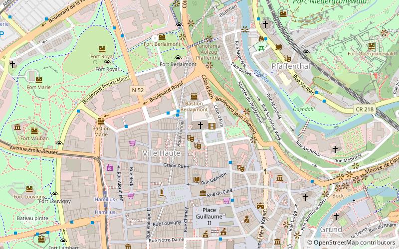 St. Alphonse - International Parish of Luxembourg location map