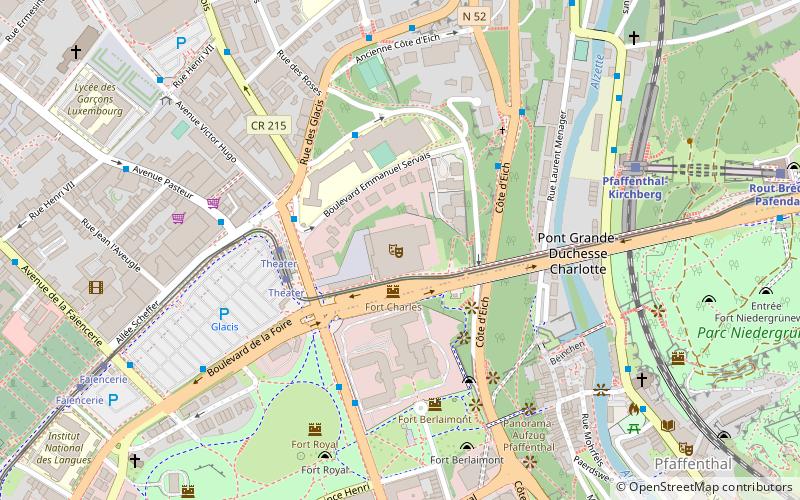 Gran Teatro de Luxemburgo location map