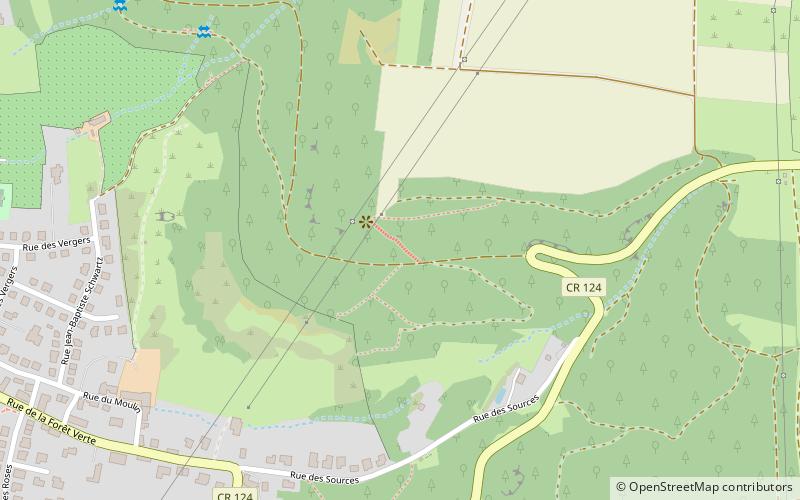 Heisdorf Castle location map