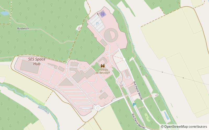 schloss betzdorf location map