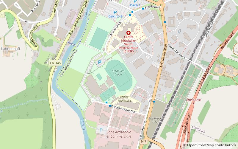 Stade Am Deich location map