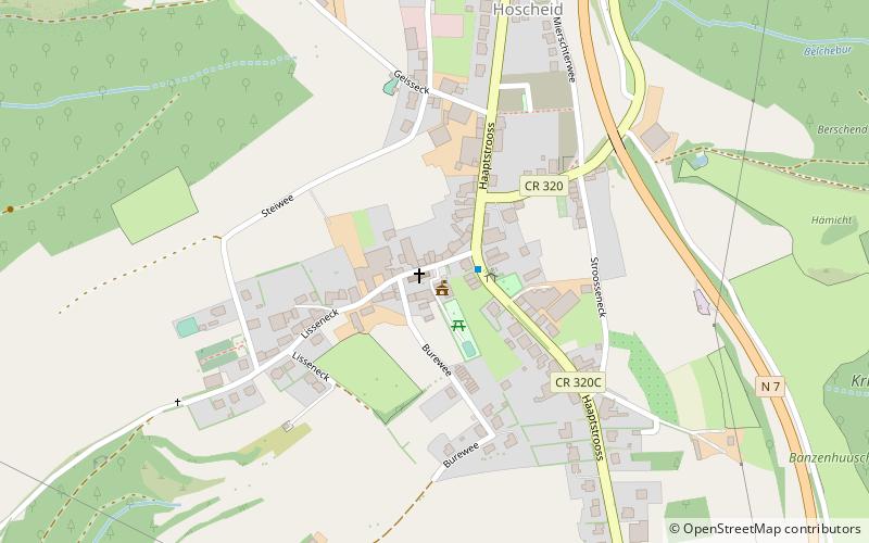 Hoscheid location map