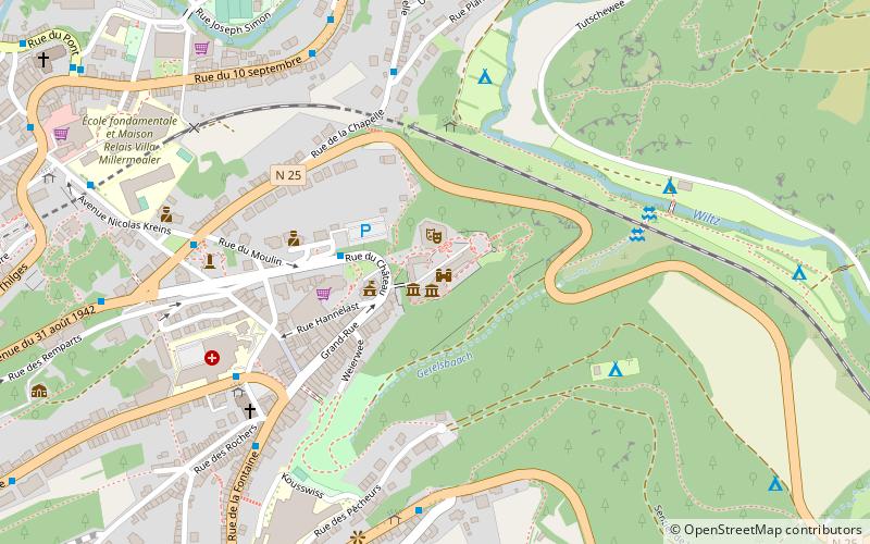 Schloss Wiltz location map