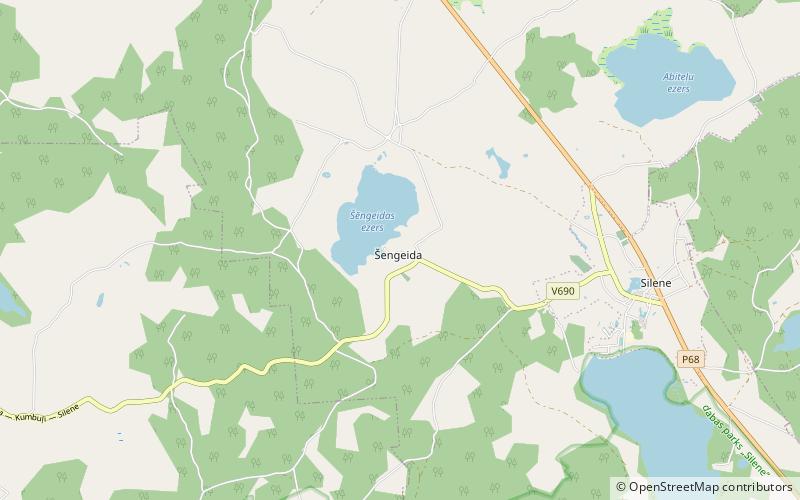 Šēnheida Manor location map