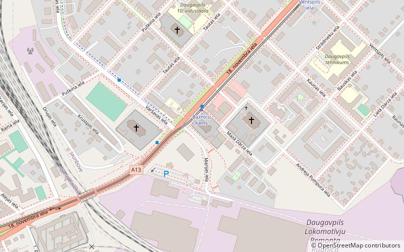 Katedra Marcina Lutra location map
