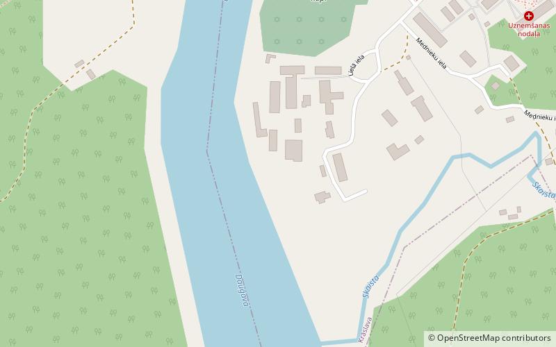 kraslava district location map