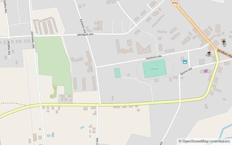 Ilūkstes pilsētas stadions location map