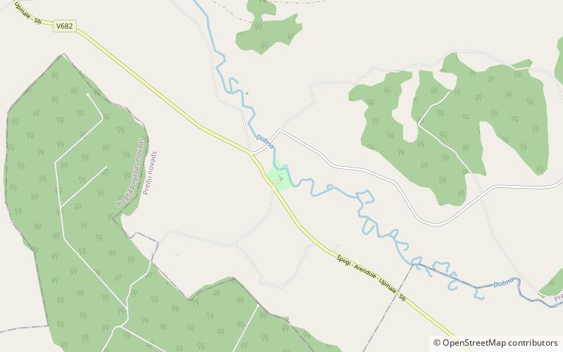 Arendole Manor location map