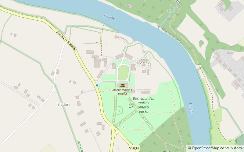Bornsminde Manor location map