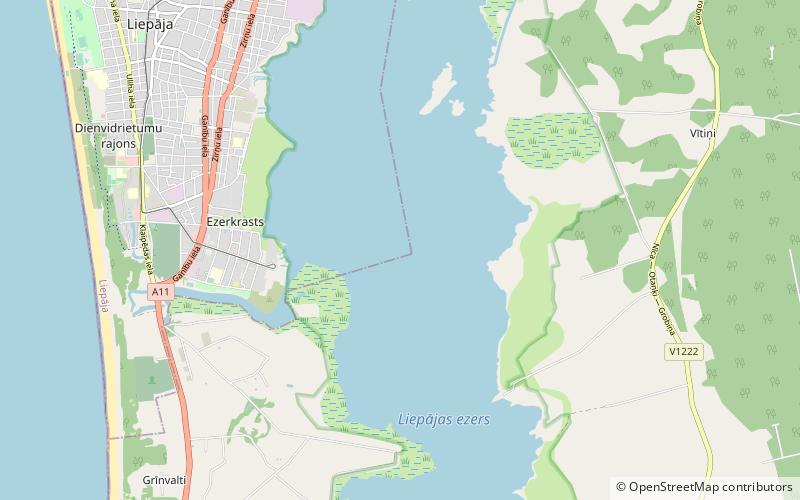 Jezioro Lipawskie location map