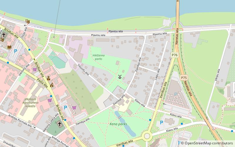 selu seta jekabpils location map