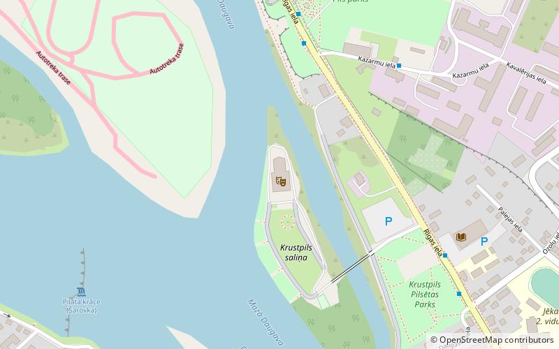krustpils salina jekabpils location map