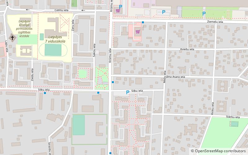 Ziemeļu priekšpilsēta location map