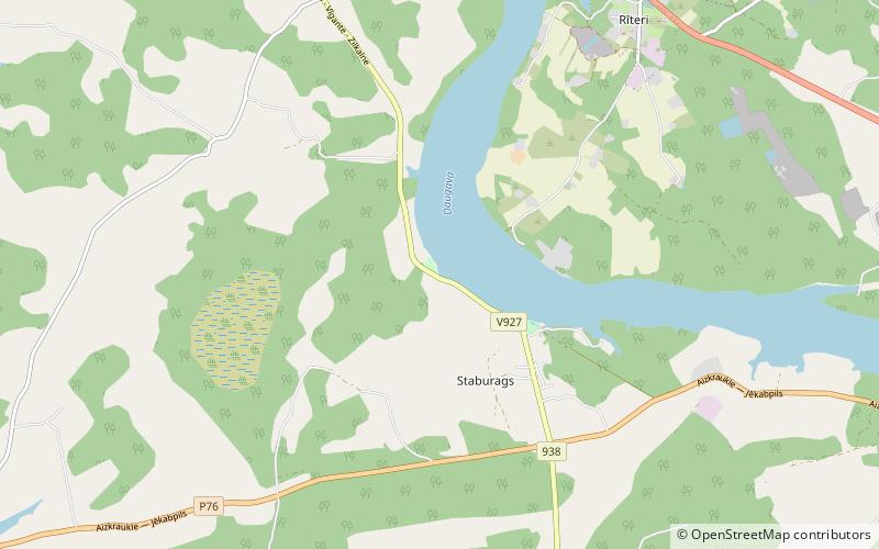 staburadze location map