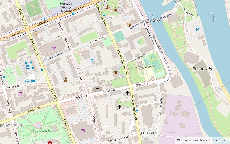 jelgavas vestures un makslas muzejs location map