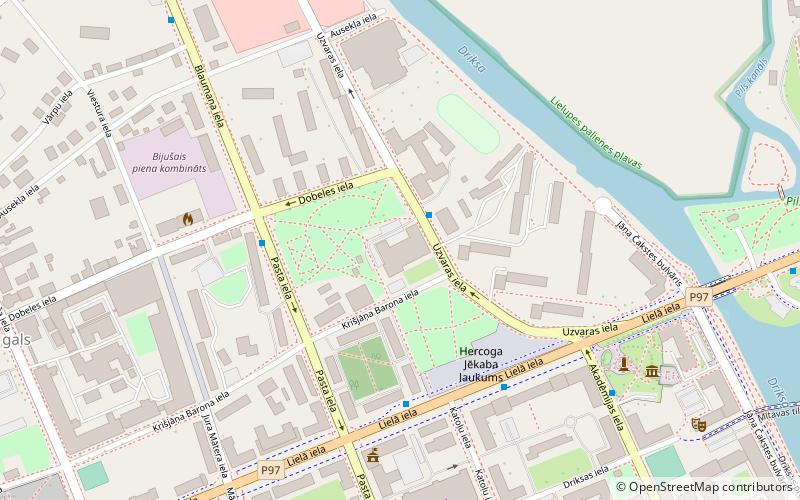 adolfs alunans theatre jelgawa location map