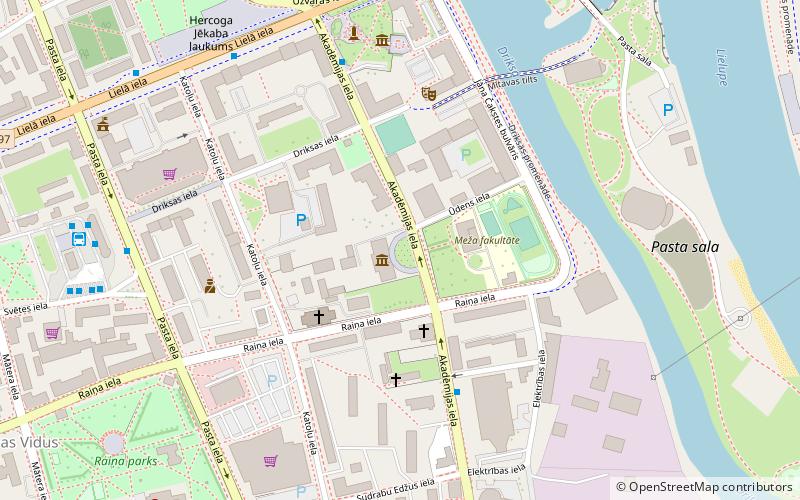 Jelgava Gymnasium location map