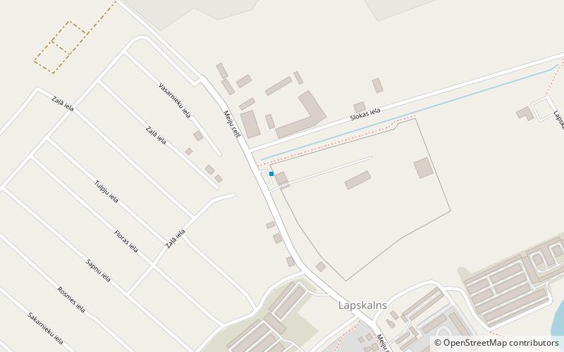 Jelgavas autobusu parks location map