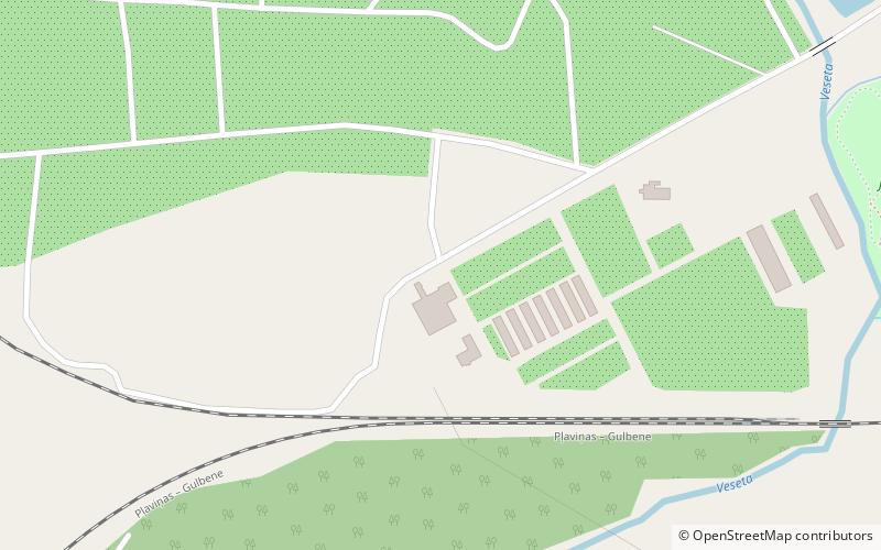Arboretum de Kalsnava location map
