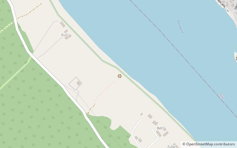 Vecdole Castle location map