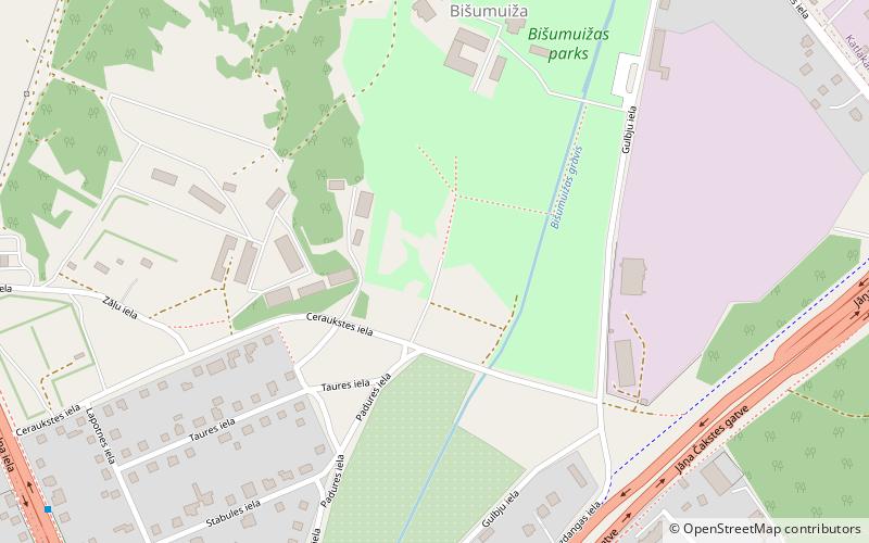 Bišumuiža location map
