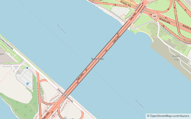 Island Bridge location map