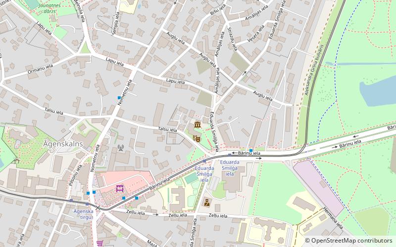 Eduarda Smiļģa Teātra muzejs location map