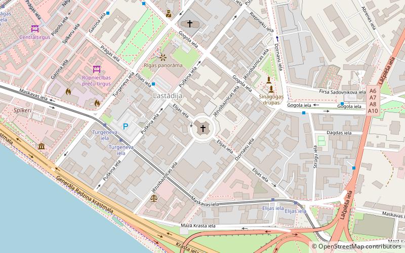 Église de Jésus de Riga location map