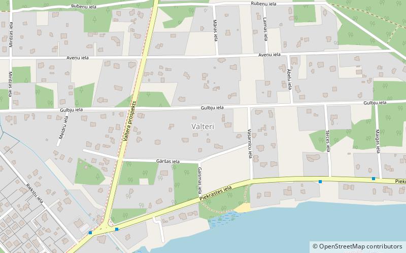 Valteri location map