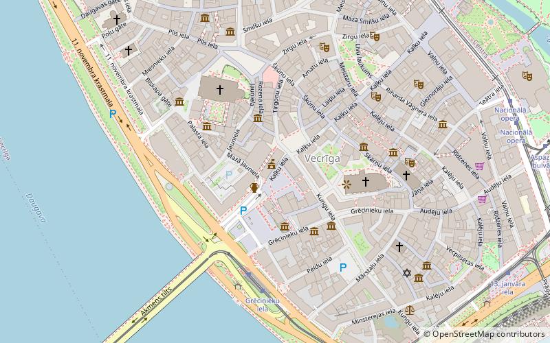Kaļķu iela location map