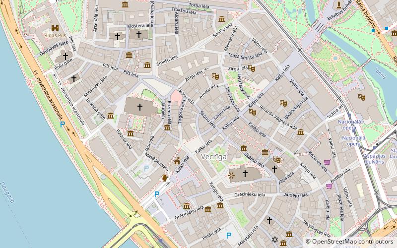 Petite Guilde de Riga location map