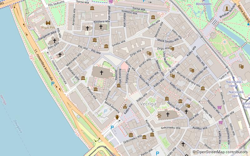 Distrito de Riga location map
