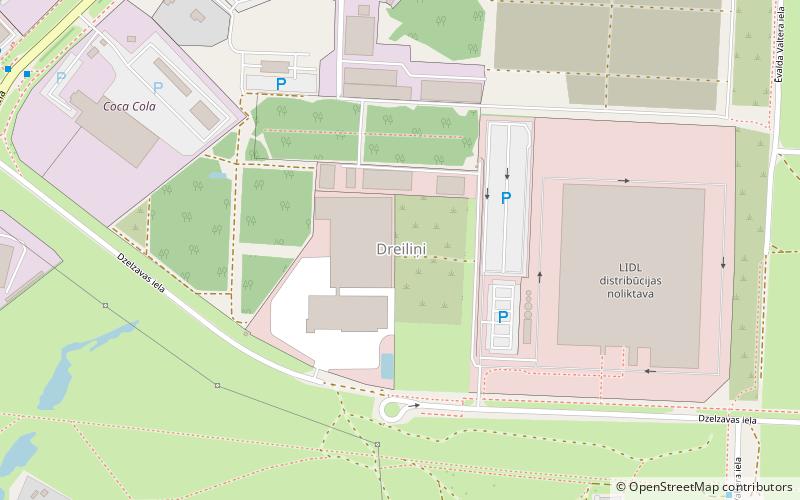 Dreiliņi location map