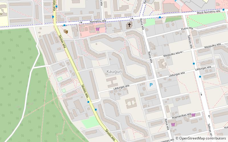 Kauguri location map