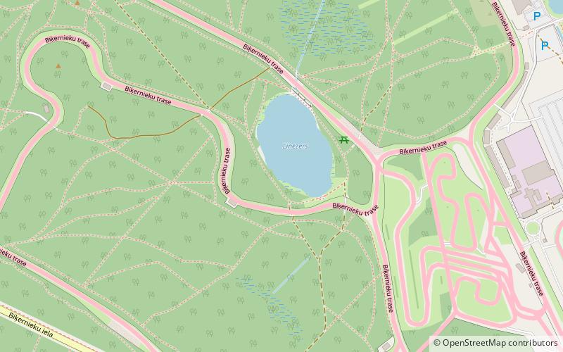 bikernieki complex sports base riga location map