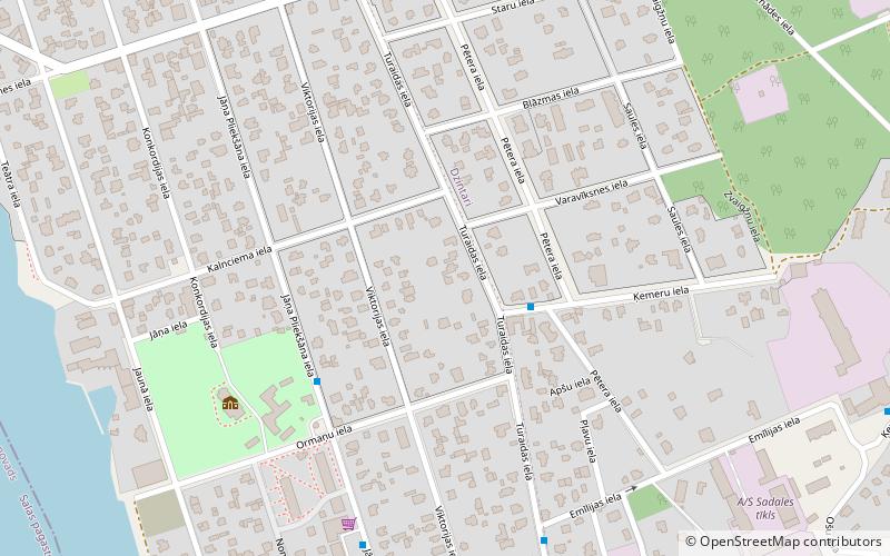 avoti ryga location map