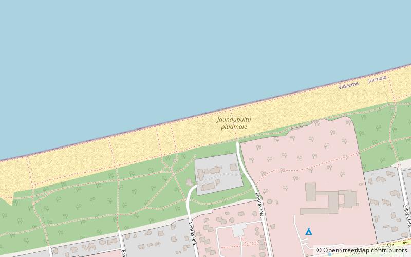 jaundubultu pludmale jurmala location map