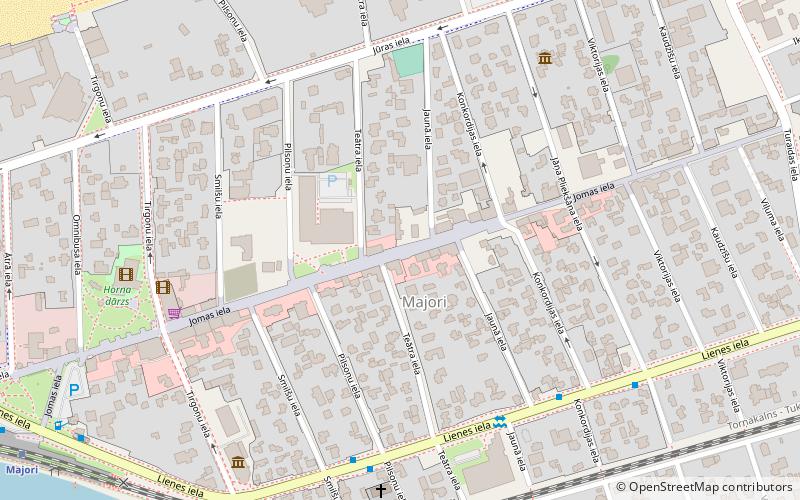 jomas iela jurmala location map