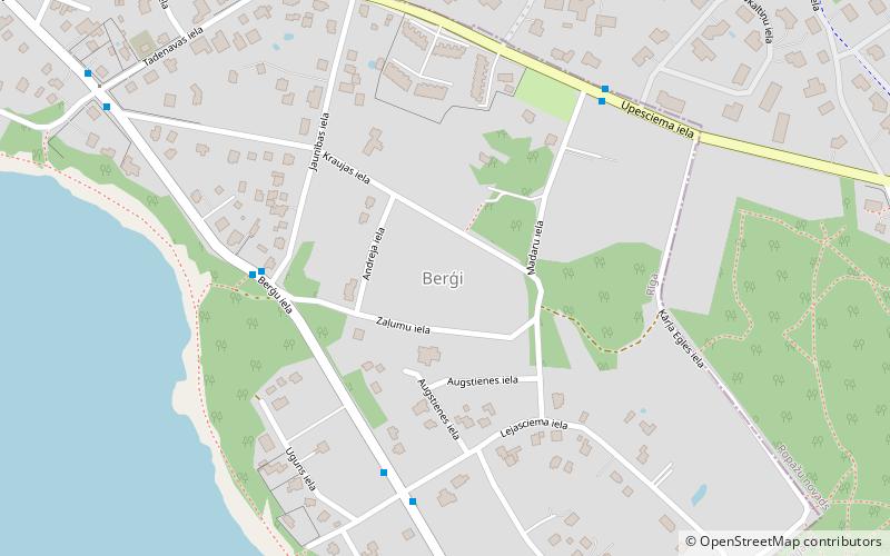 Berģi location map