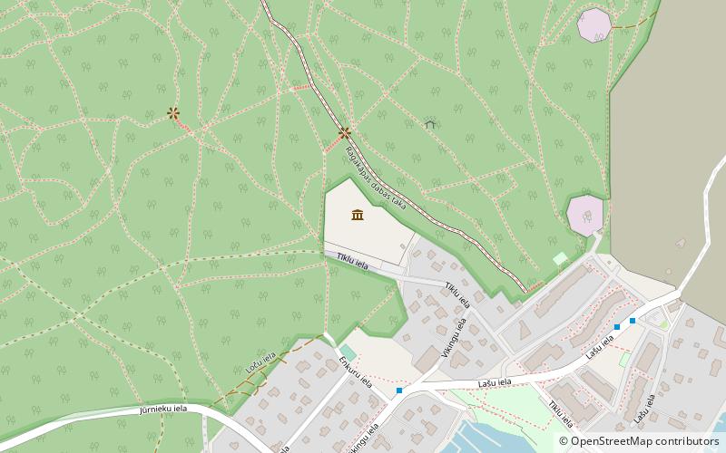 jurmalas brivdabas muzejs location map