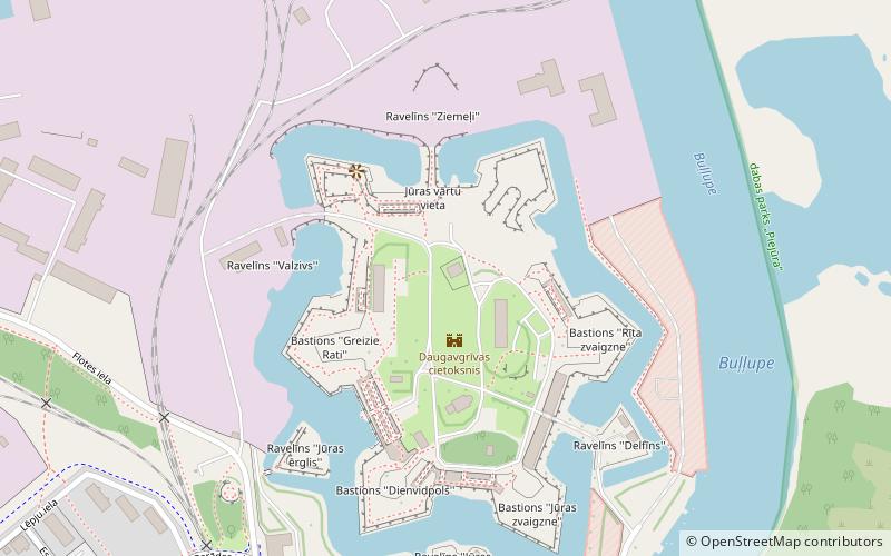 Daugavgrīva location map