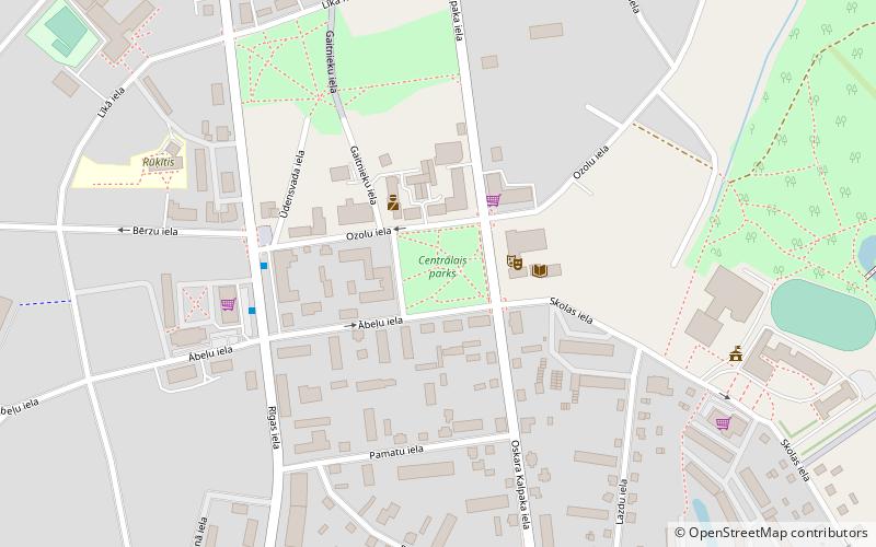 Okręg Gulbene location map
