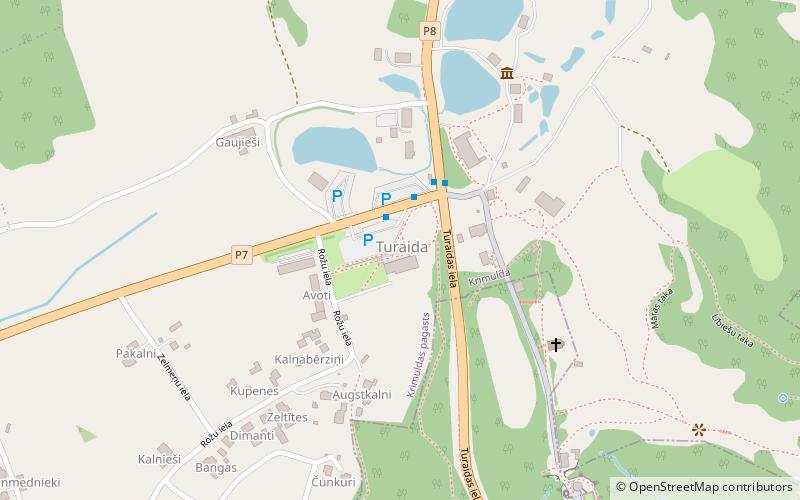 Turaida location map