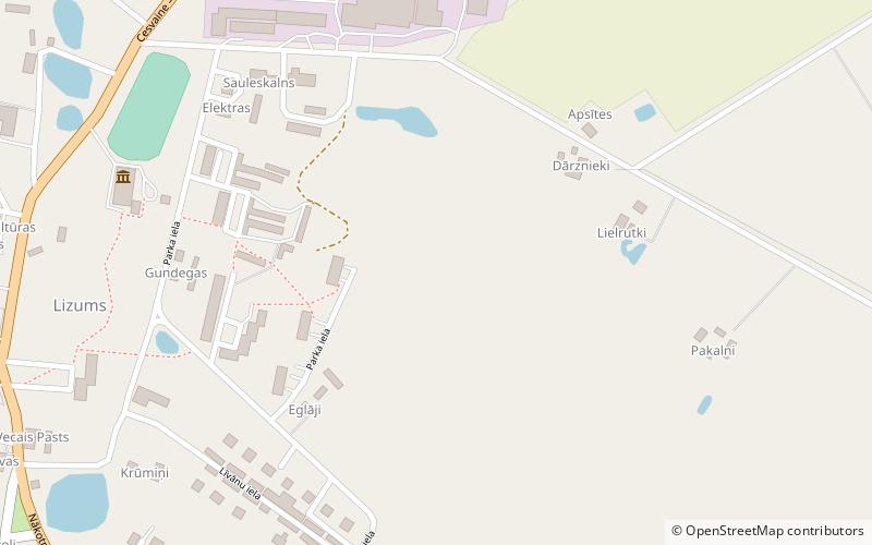 Lizums Manor location map